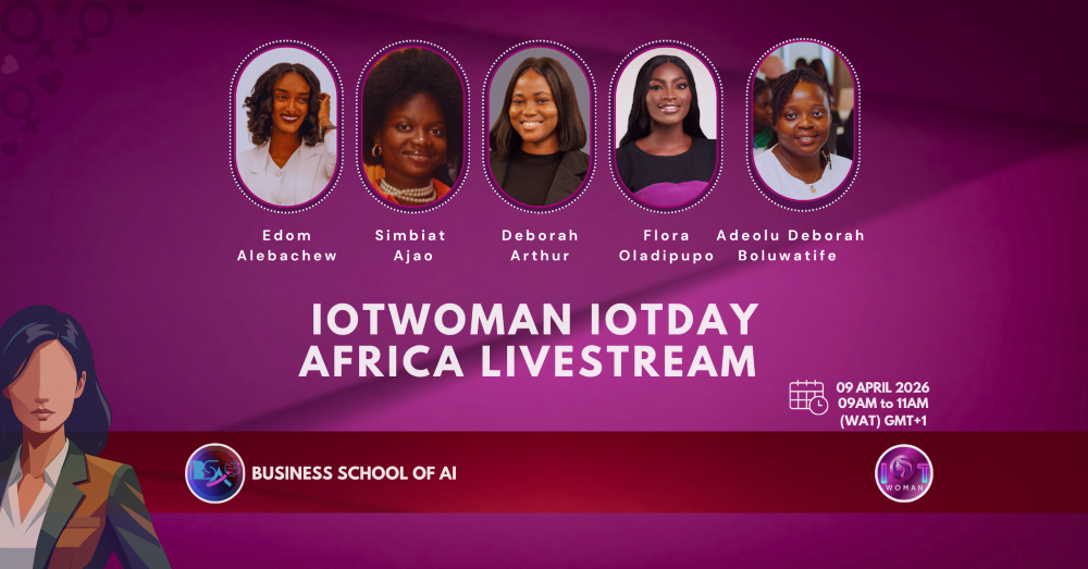 iotwoman 2026 africa livestream
