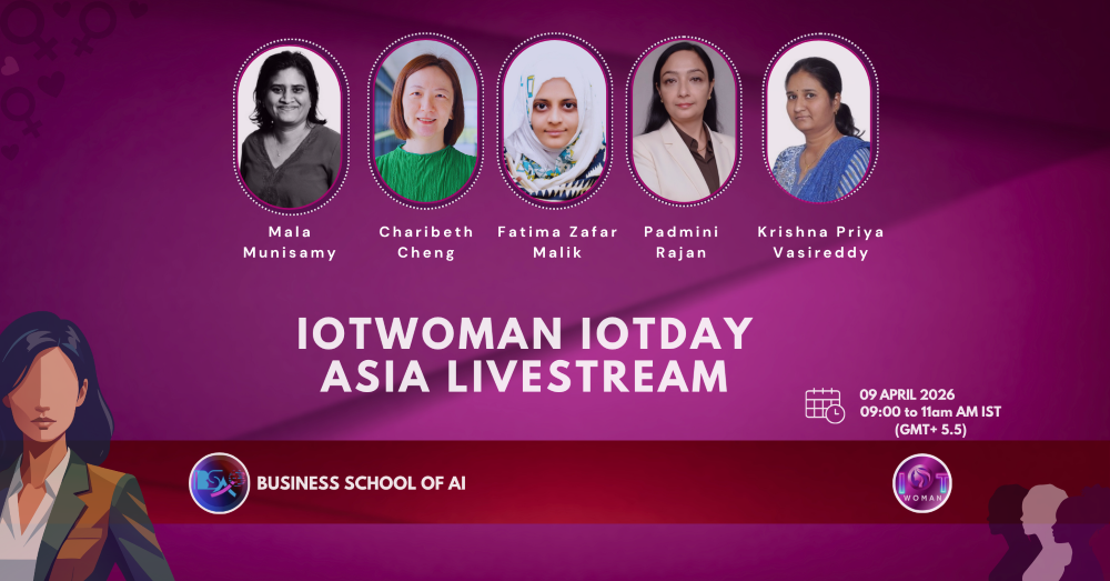 iotwoman 2026 asia livestream